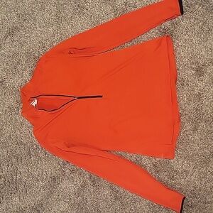 Nike thermal red half zip